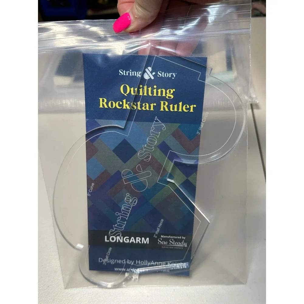 String & Story Quilting Rockstar Ruler Bundle Aurifil Thread Schmetz Needles